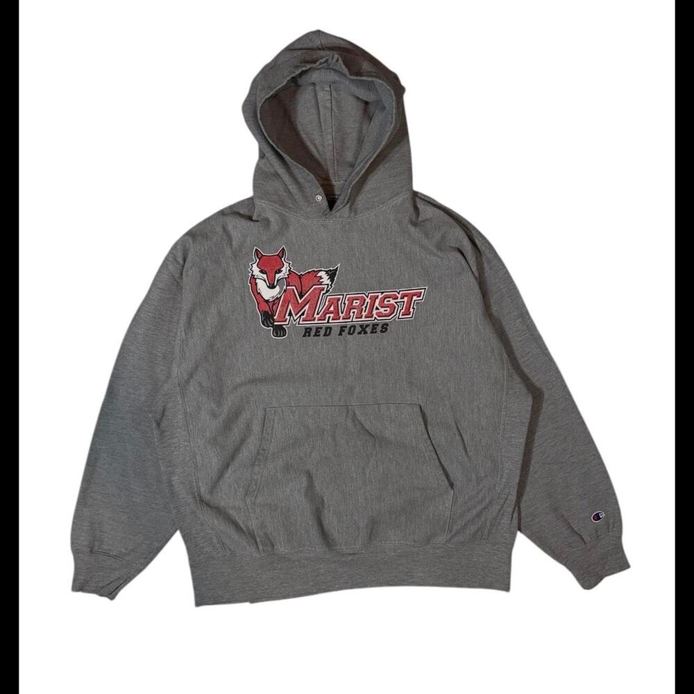 Champion grey‎ hoodie original reverse